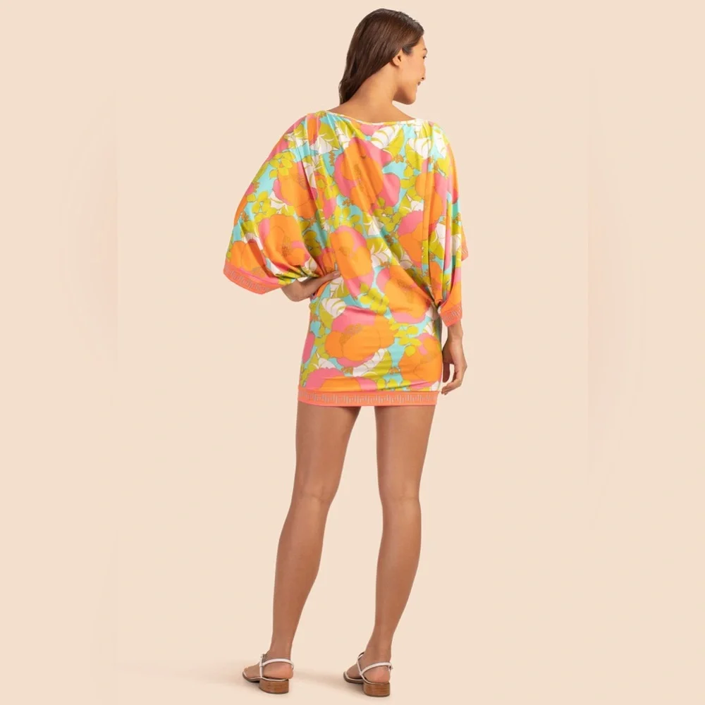 TRINA TURK PLAYA DE FLOR SWIM TUNIC - Picture 2 of 4